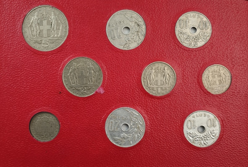 Greece - Set Drachmas 1964 - 1966