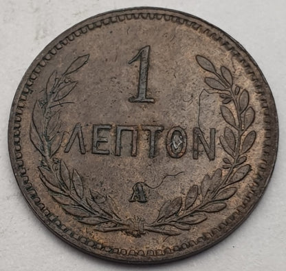 Greece - 1 Lepton 1901A, Crete