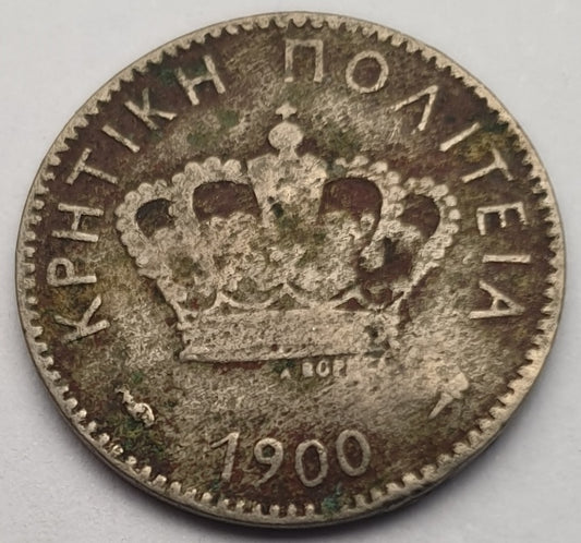 Greece - 5 Lepta 1900, Crete