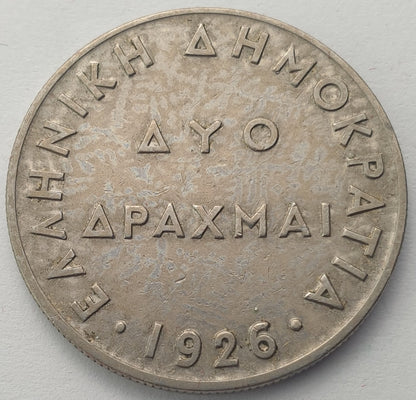 Greece - 2 Drachmai 1926