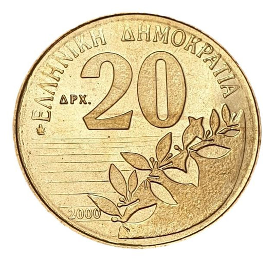 Greece - 20 Drachmas 2000, UNC