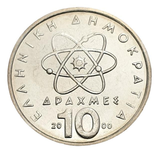 Greece - 10 Drachmas 2000, UNC