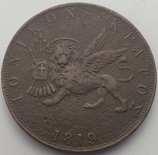 Greece - 2 Oboli 1819, Ionian Islands
