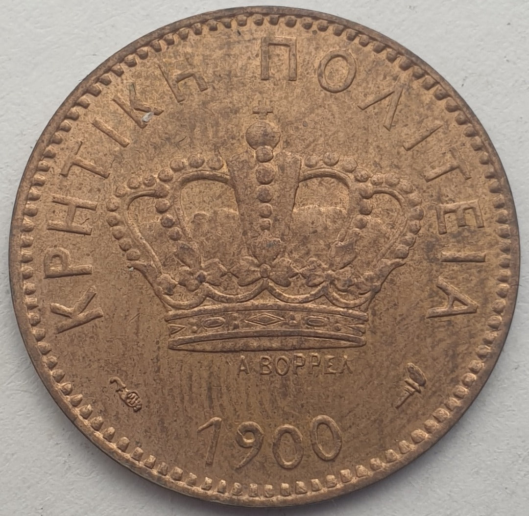 Greece - 2 Lepta 1900, Crete