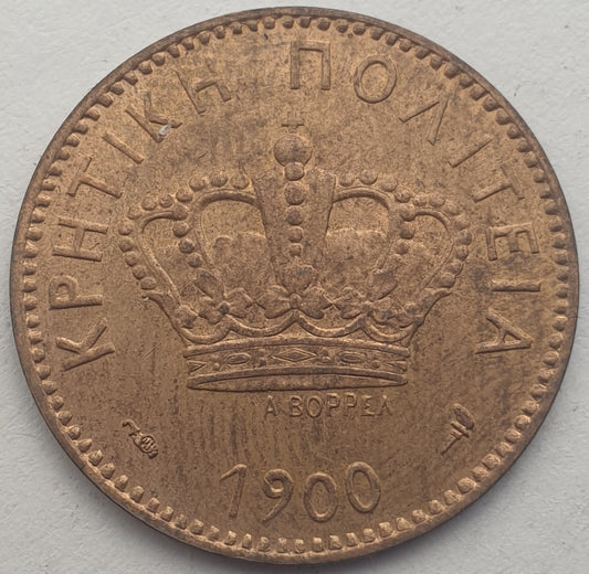 Greece - 2 Lepta 1900, Crete